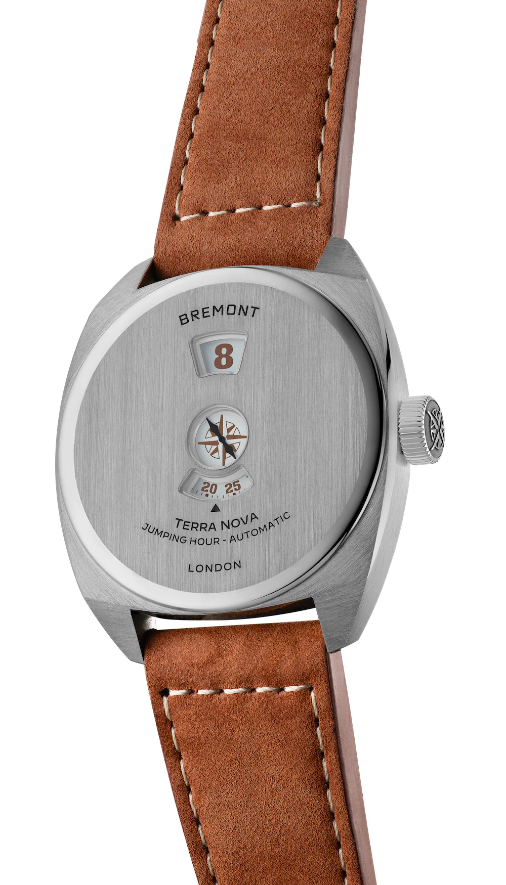Bremont Terra Nova Jumping Hour Steel Watch - Image 2