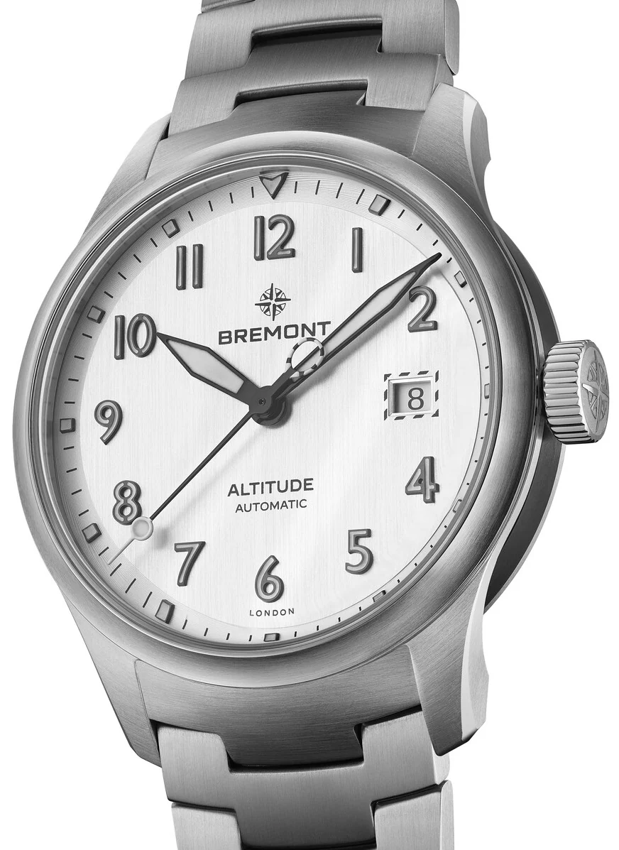 Bremont Altitude 39 Date Silver Bracelet Watch - Image 2