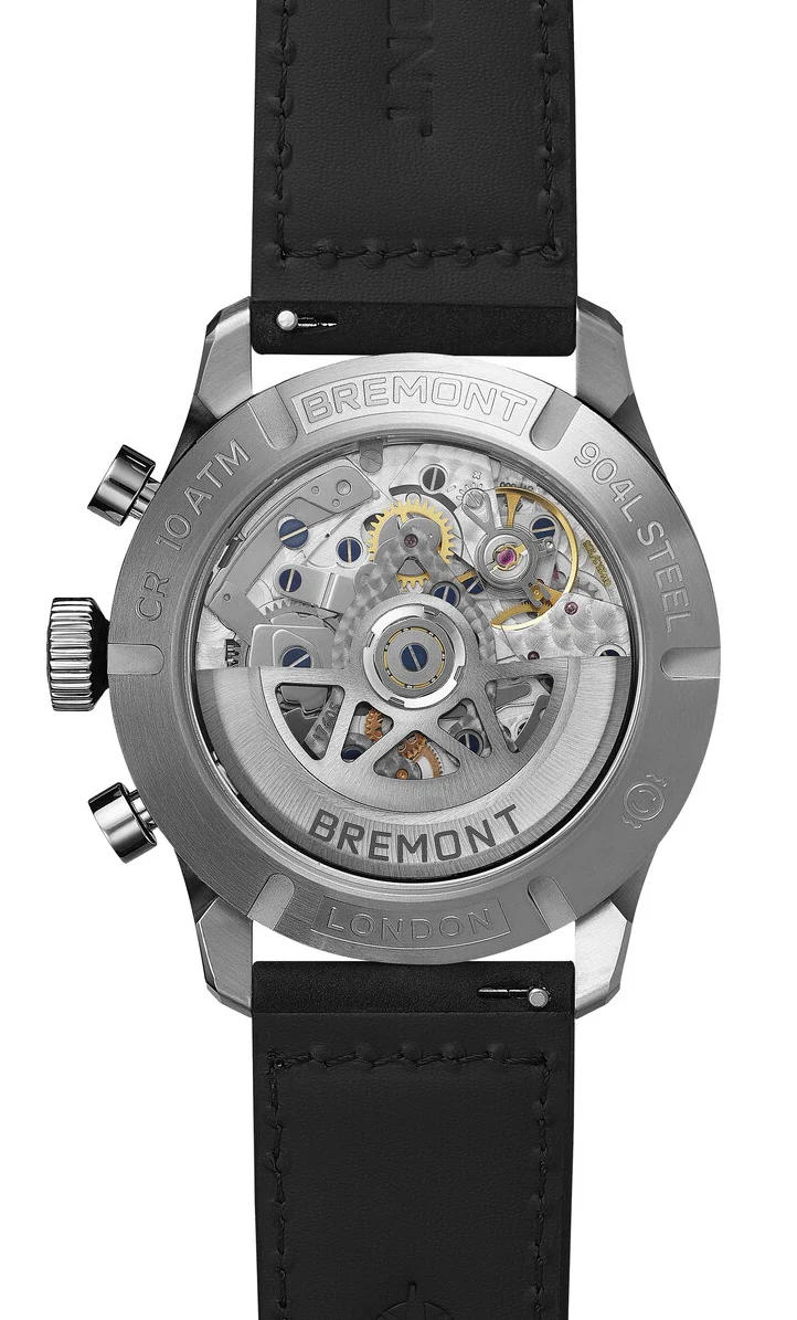 Bremont Altitude Chronograph GMT Black Leather Watch - Image 3