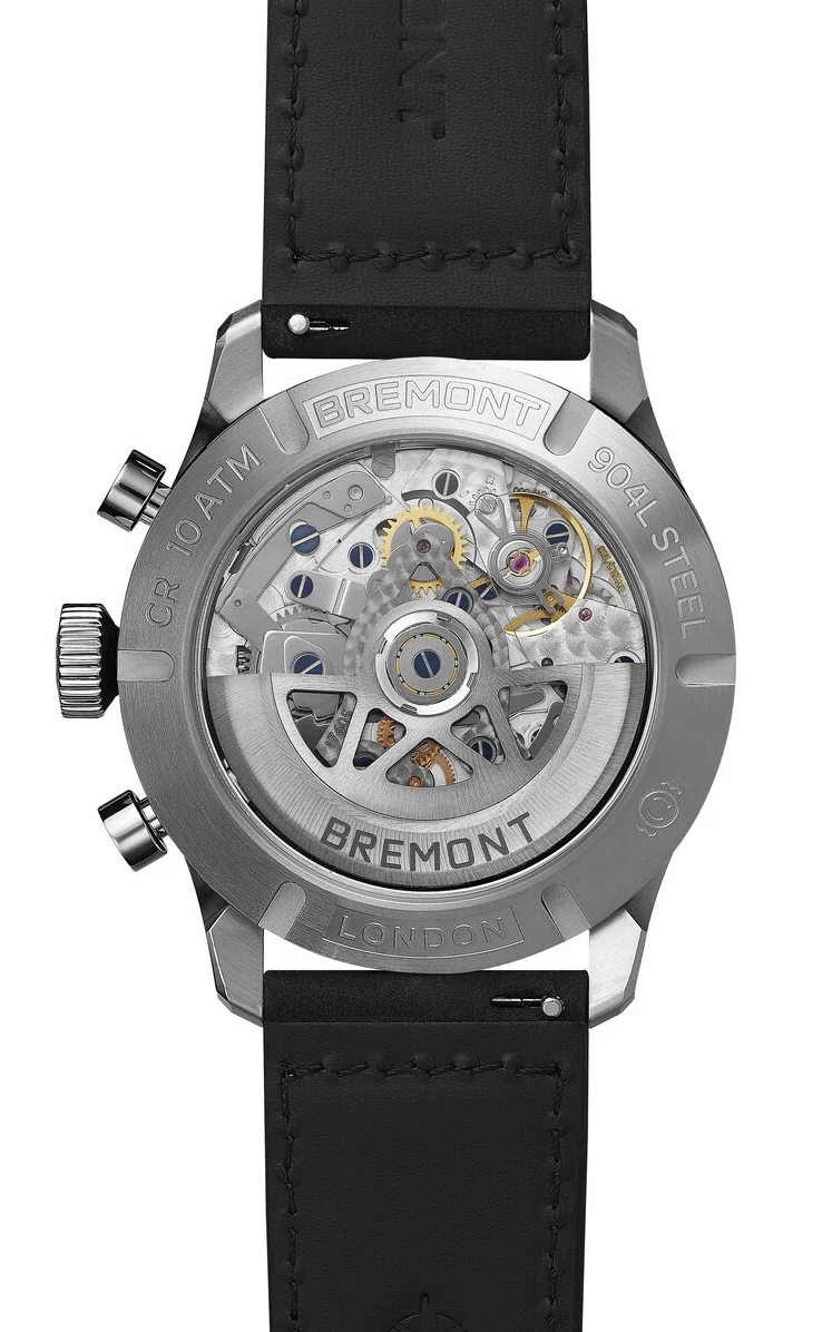 Bremont Altitude Chronograph GMT Silver Leather Watch - Image 3
