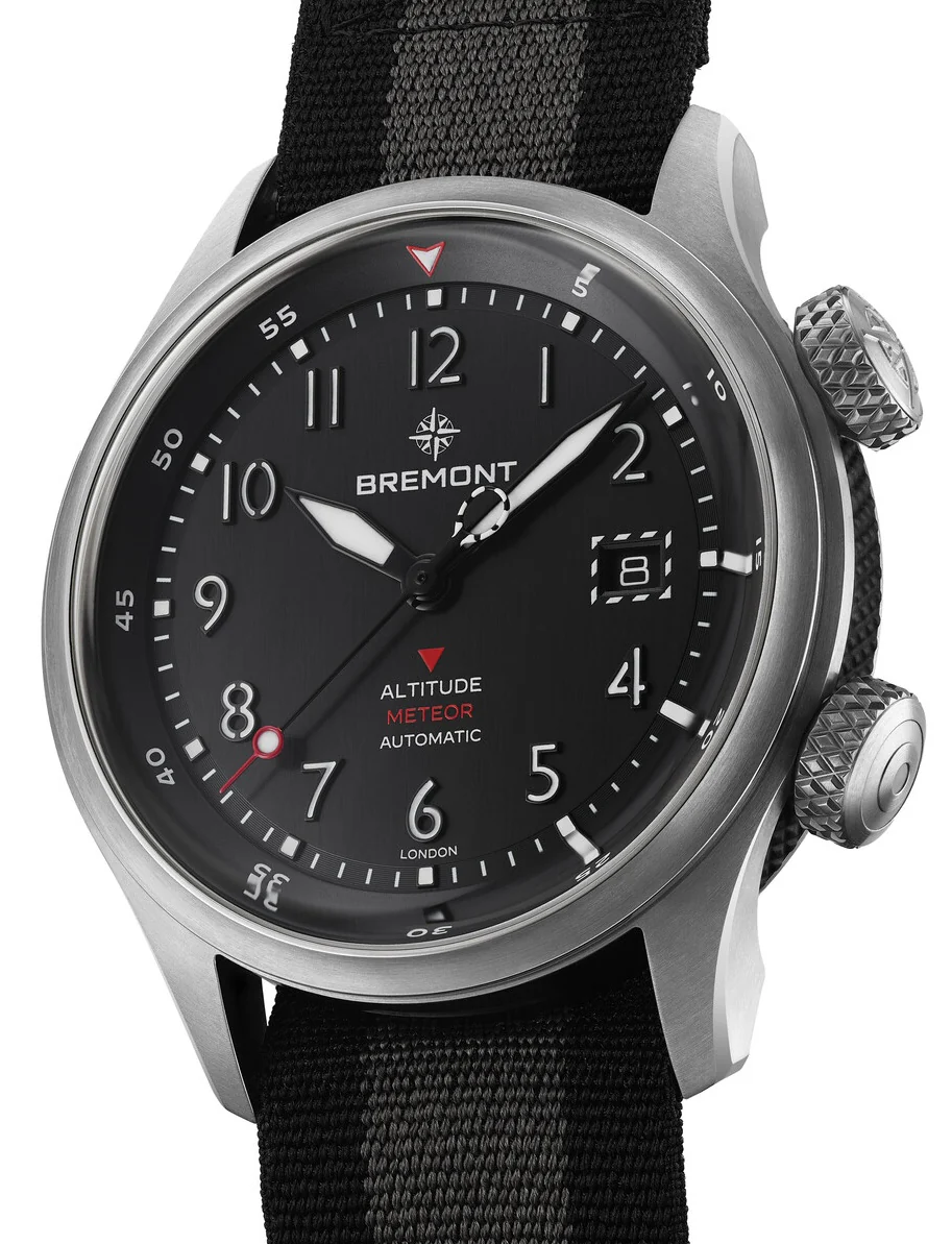 Bremont Altitude MB Meteor Black DLC Barrel Nato Watch - Image 2