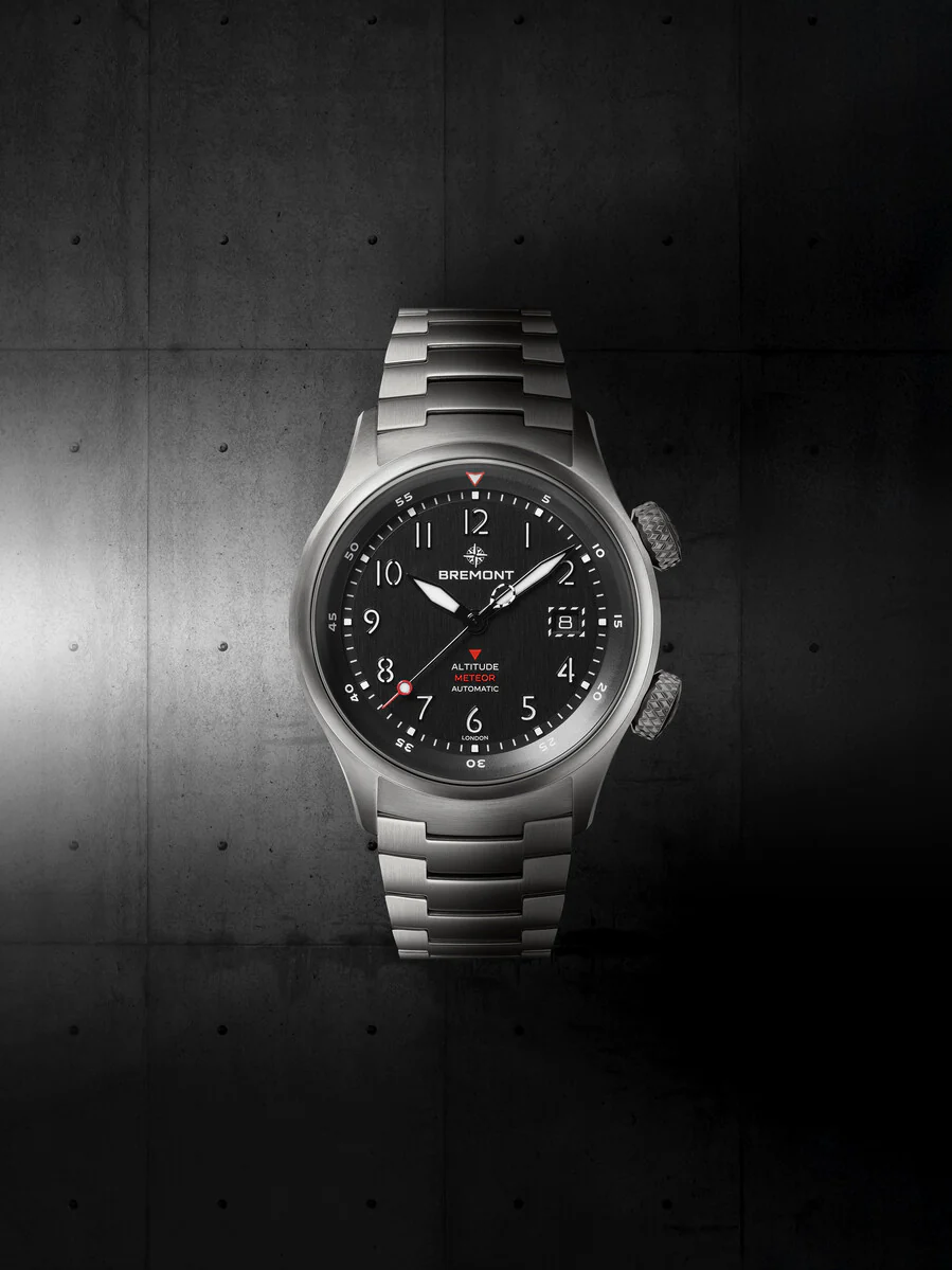Bremont Altitude MB Meteor Black Titanium Barrel Bracelet Watch - Image 6