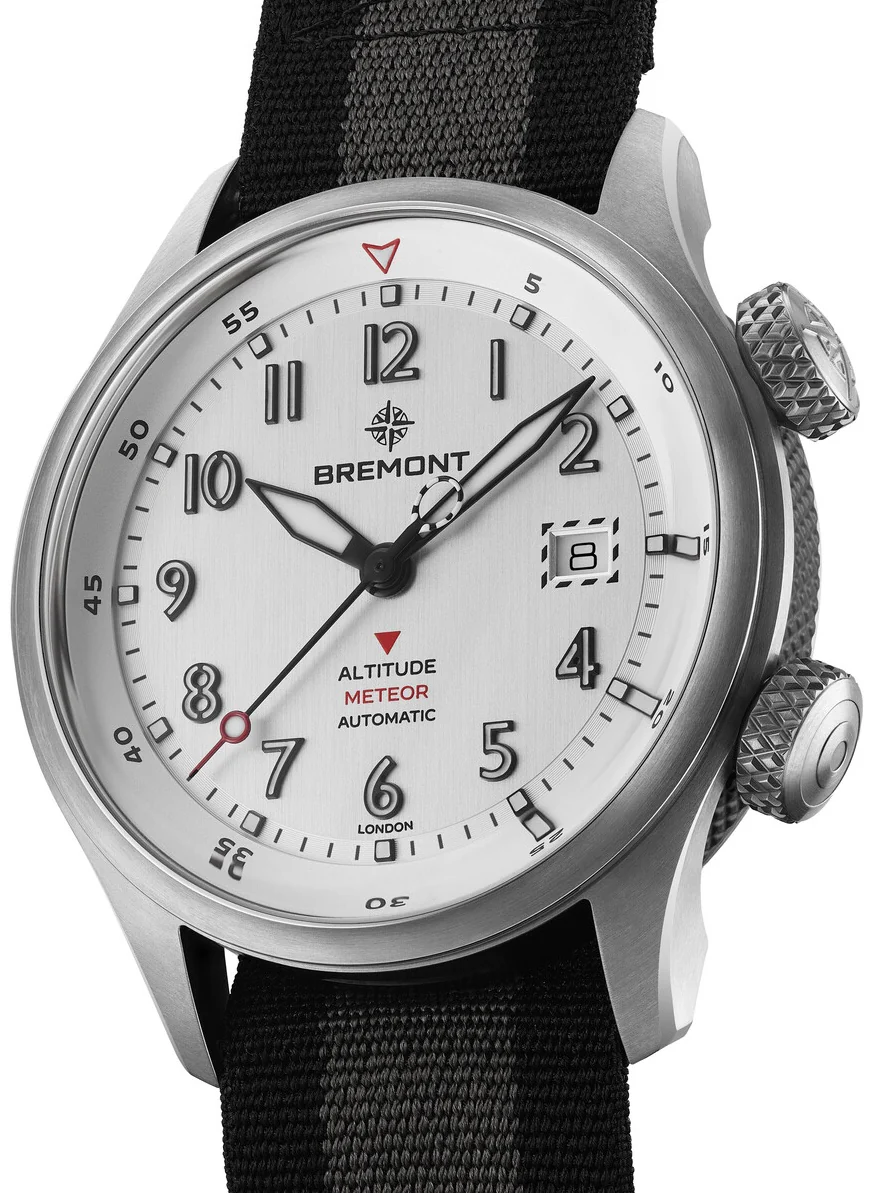 Bremont Altitude MB Meteor Silver Titanium Barrel Nato Watch - Image 2
