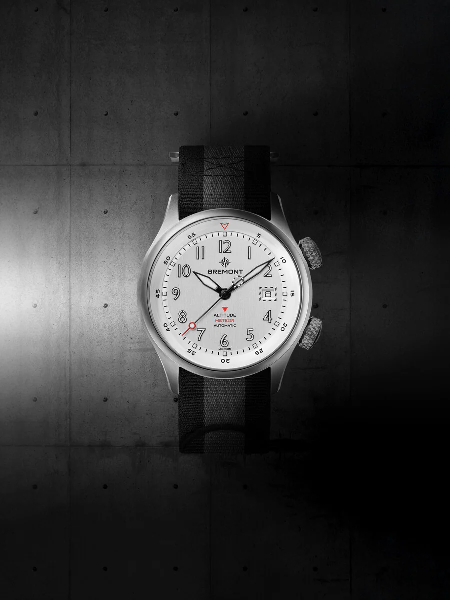 Bremont Altitude MB Meteor Silver Titanium Barrel Nato Watch - Image 4