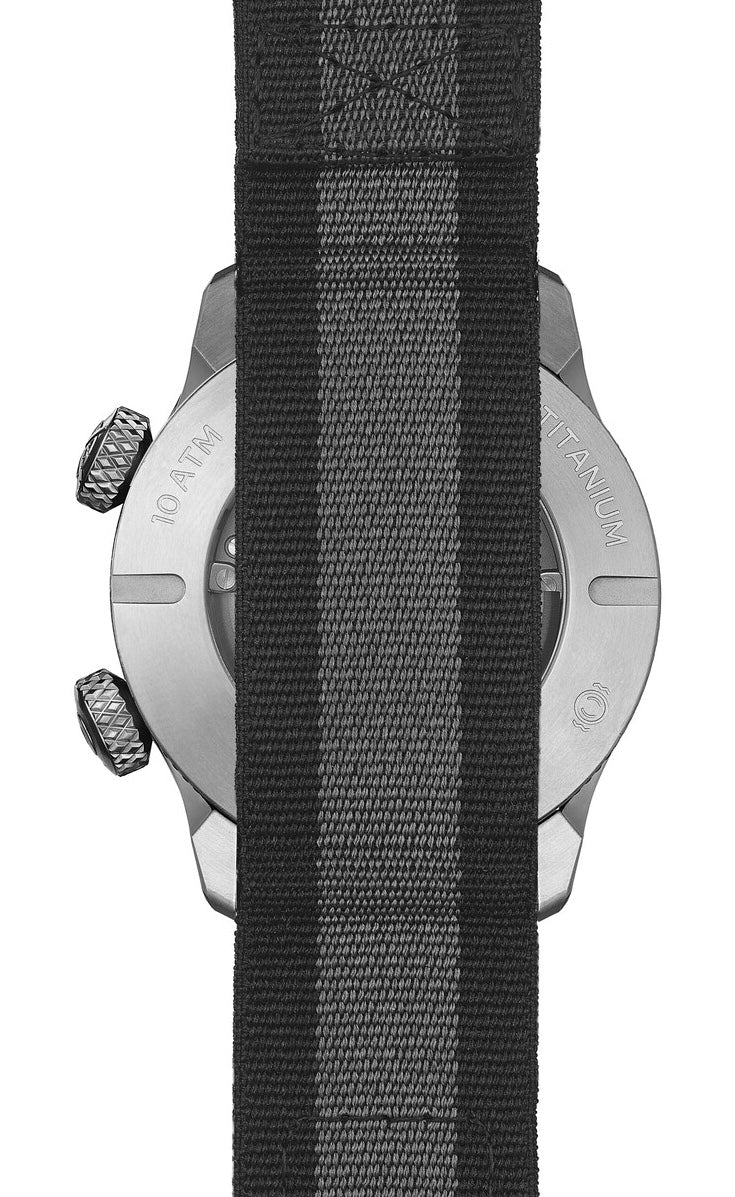Bremont Altitude MB Meteor Silver Orange Barrel Nato Watch - Image 3