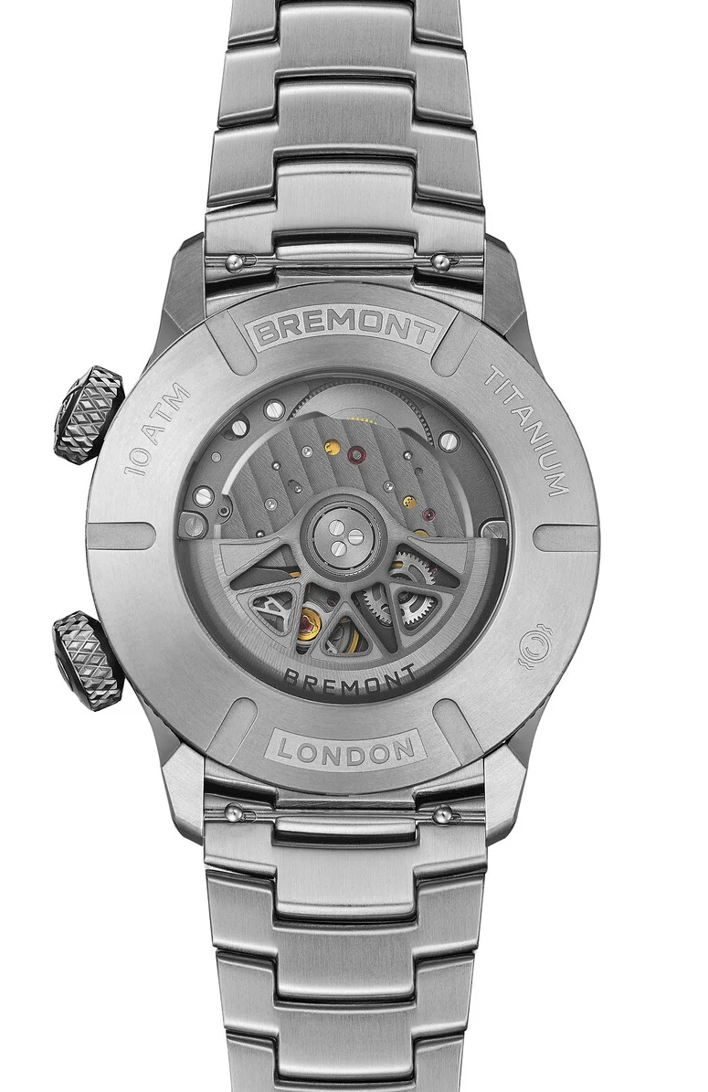 Bremont Altitude MB Meteor Silver Titanium Barrel Bracelet Watch - Image 4