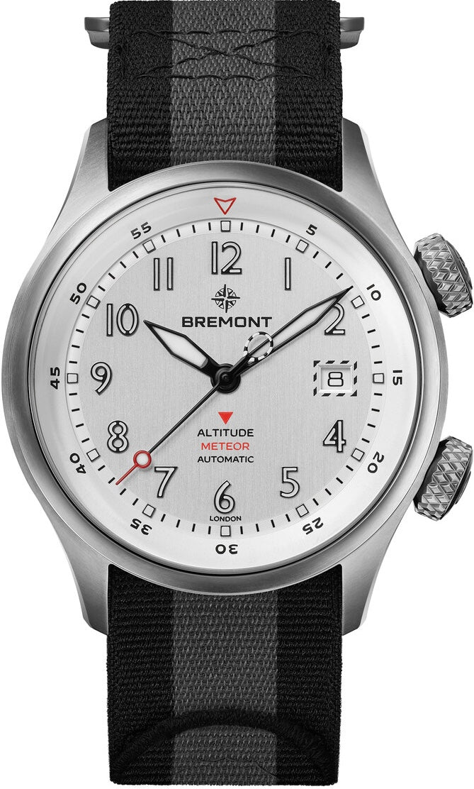 Bremont Altitude MB Meteor Silver Titanium Barrel Nato Watch