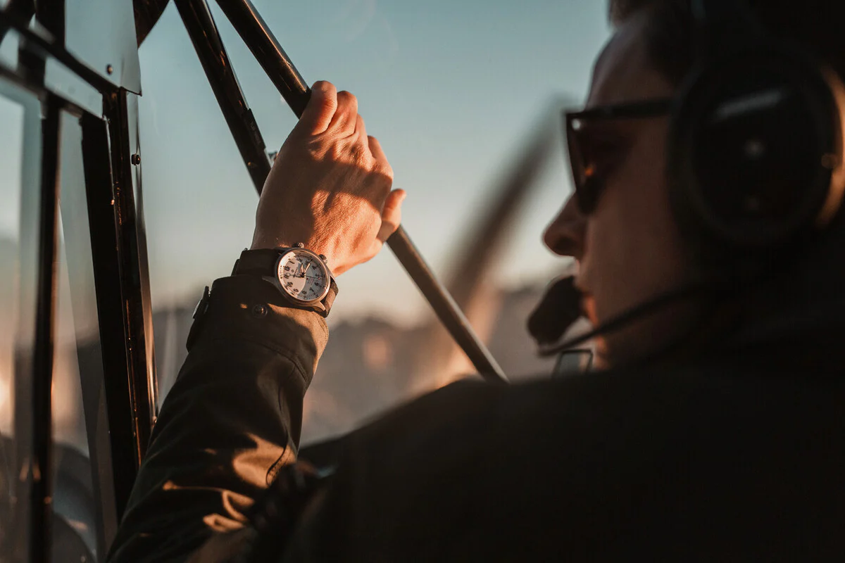 Bremont Altitude MB Meteor Silver Titanium Barrel Nato Watch - Image 4