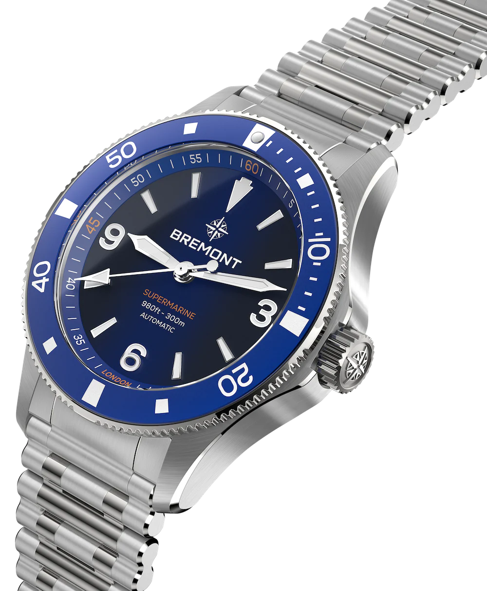 Bremont Supermarine 300M Blue Bracelet Watch - Image 2