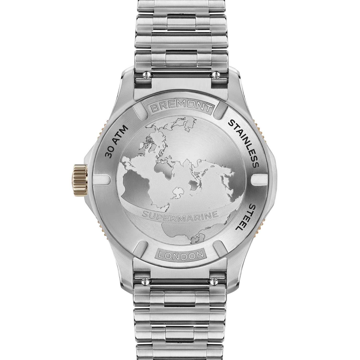 Bremont Supermarine 300M Date Brown Bracelet Watch - Image 2