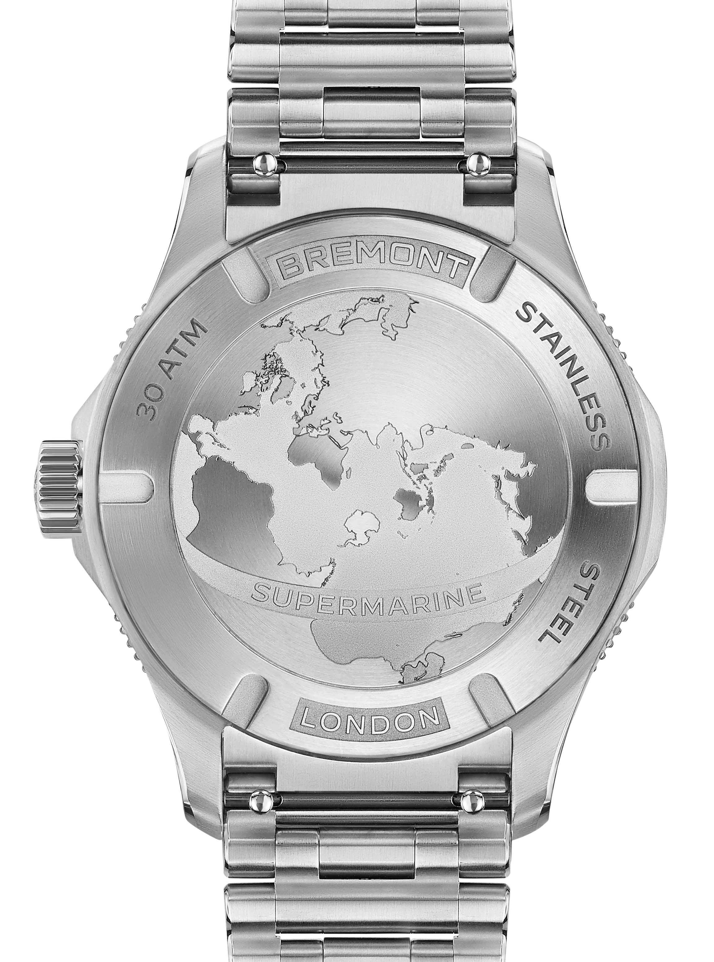 Bremont Supermarine 300M GMT Green Black Bracelet Watch - Image 2