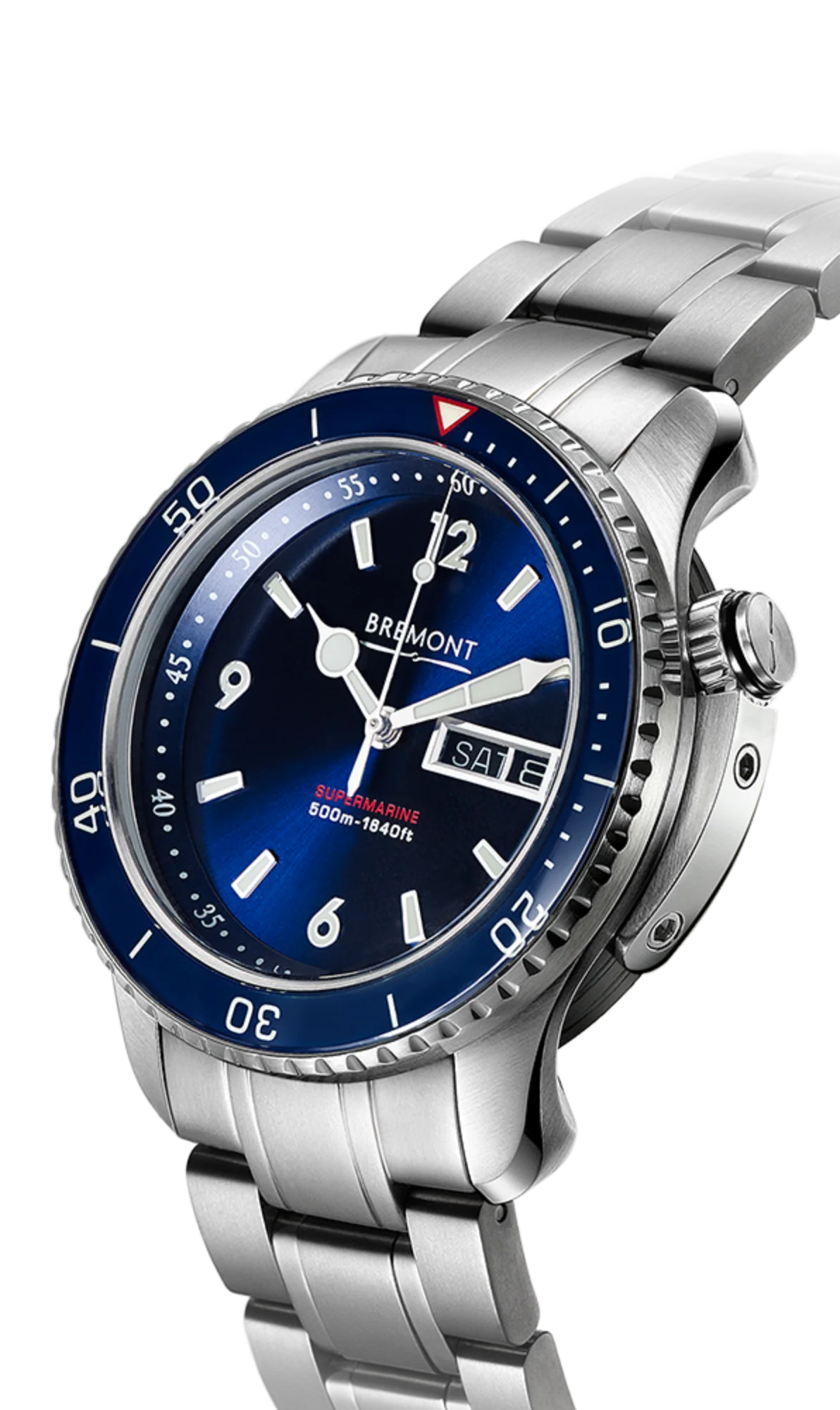 Bremont Watch Supermarine S500 Blue Bracelet - Image 2