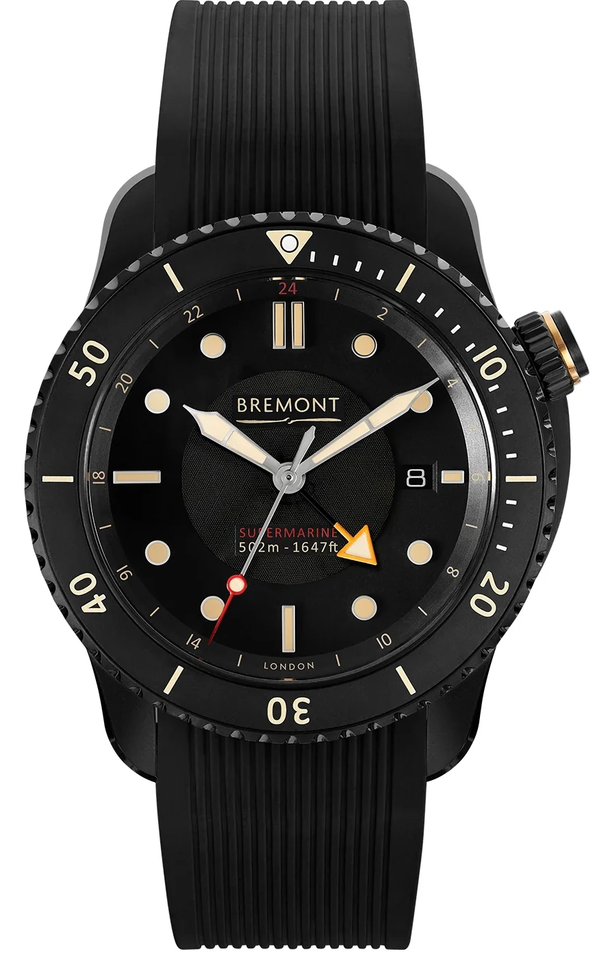 Bremont Supermarine S502 Jet Rubber Watch D