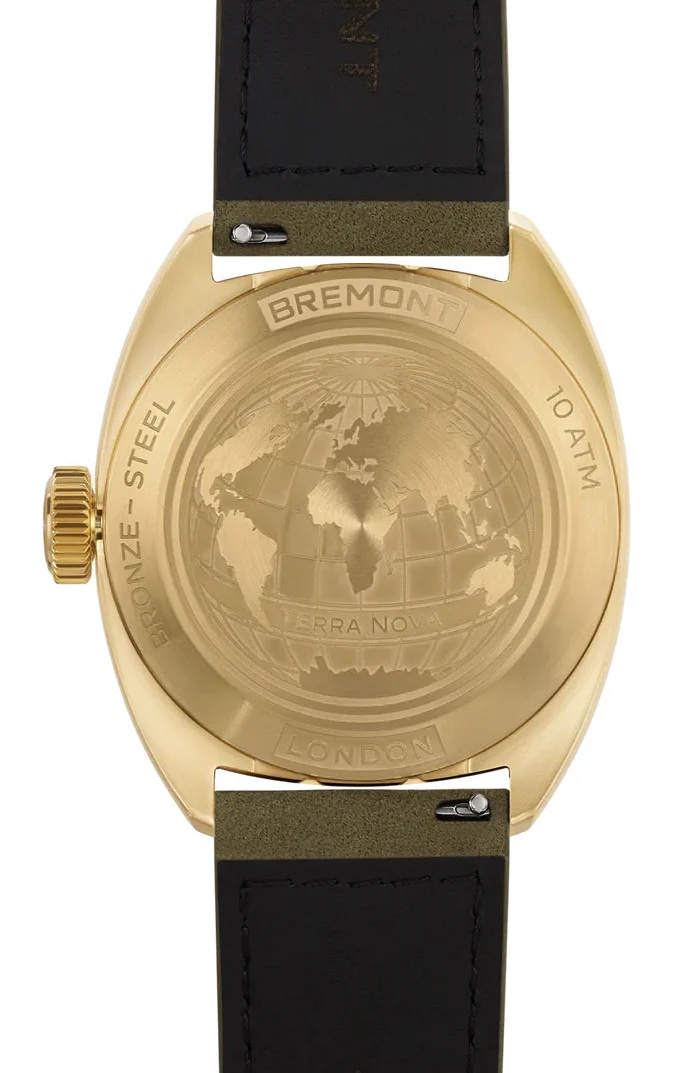 Bremont Terra Nova 40.5 Bronze Leather Watch - Image 3