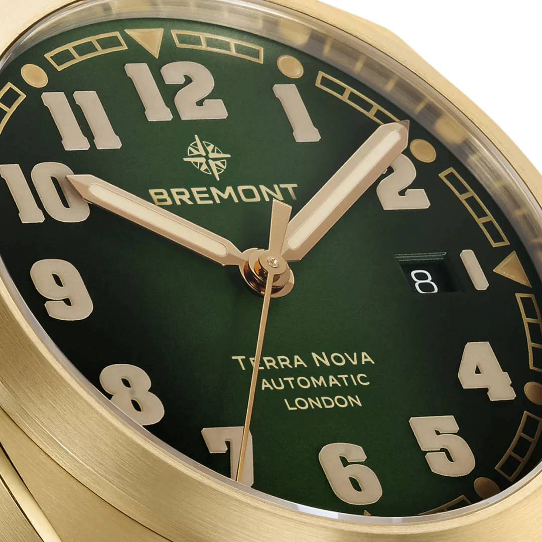 Bremont Terra Nova 40.5 Bronze Leather Watch - Image 5