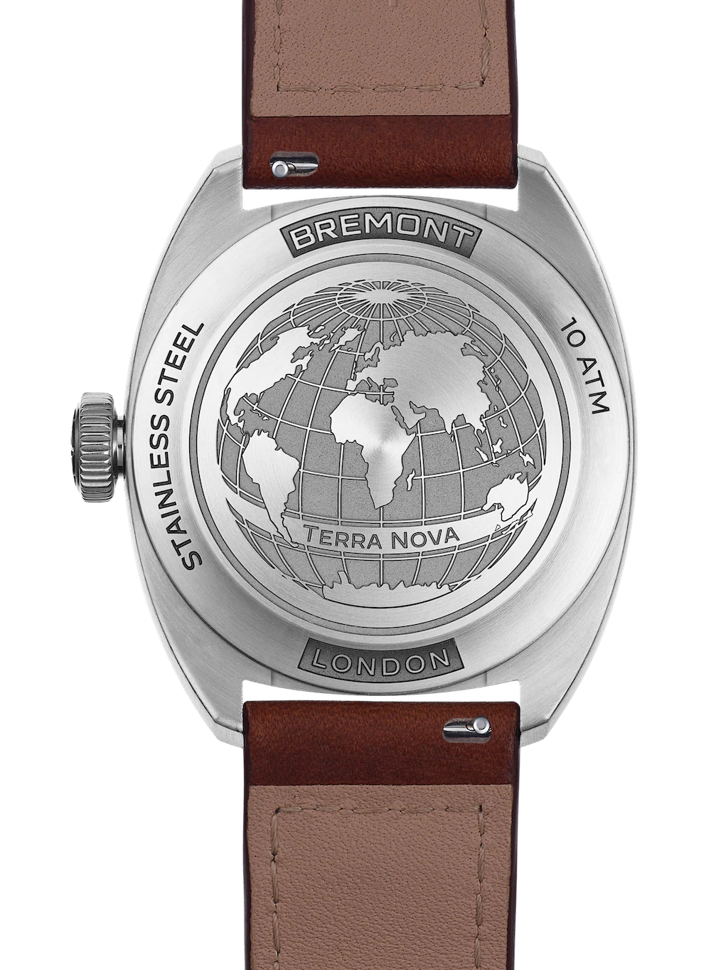 Bremont Terra Nova 38 Black Leather Watch - Image 2