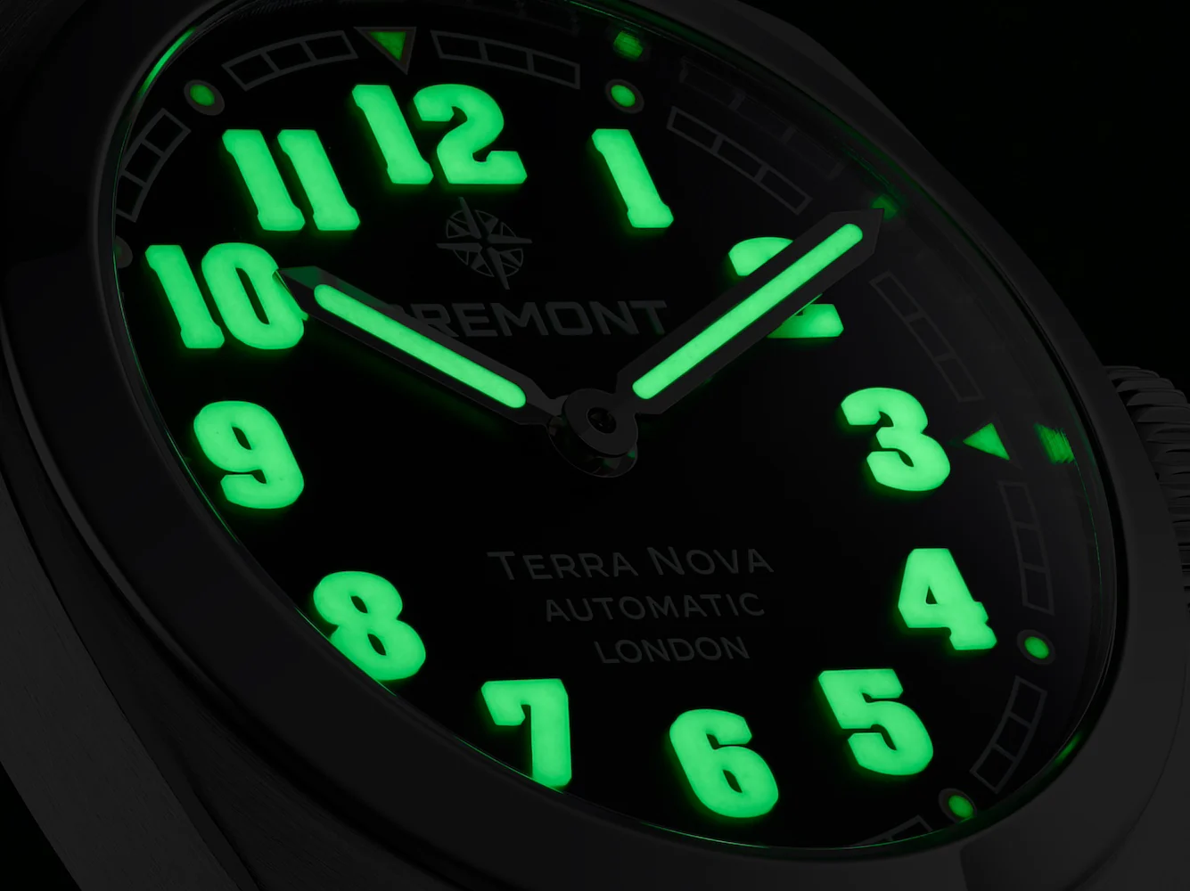 Bremont Terra Nova 38 Black Leather Watch - Image 5