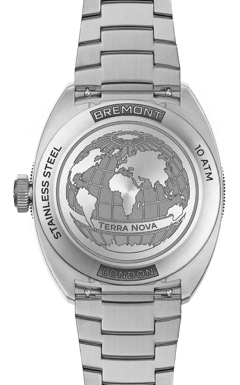 Bremont Terra Nova 40.5 Turning Bezel Power Reserve Blue Bracelet Watch - Image 2
