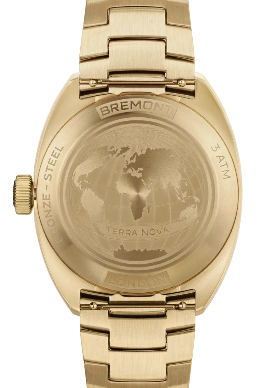 Bremont Terra Nova Jumping Hour Bronze Bracelet Limited Edition Watch - Image 2