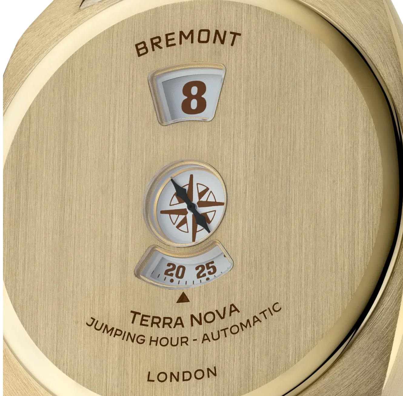 Bremont Terra Nova Jumping Hour Bronze Bracelet Limited Edition Watch - Image 4
