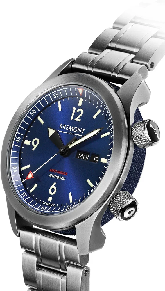 Bremont Watch U2 Blue Bracelet - Image 2
