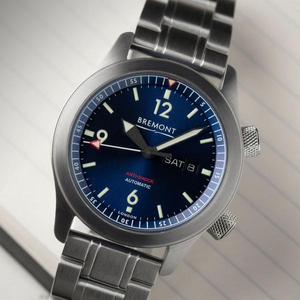 Bremont Watch U2 Blue Bracelet - Image 3