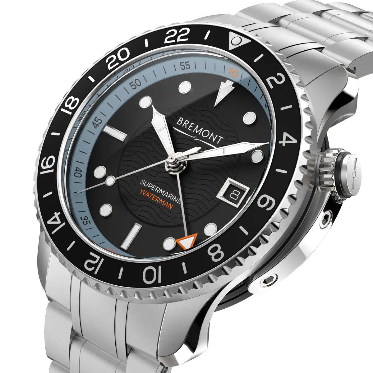 Bremont Waterman Apex II GMT Bracelet Limited Edition Watch - Image 4
