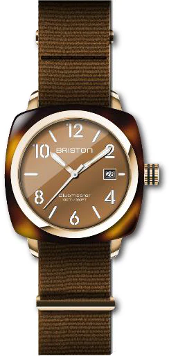 Briston Watch Clubmaster Classic 3 Hands Caramel - Image 2