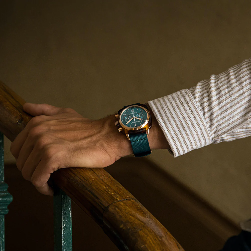 Briston Watch Clubmaster Classic Acetate Gold - Image 2