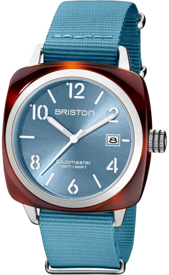Briston Clubmaster Classic HMS Ice Blue Watch