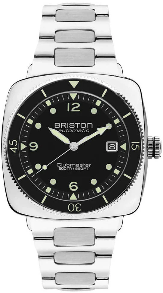 Briston Clubmaster Legend Diver Steel Black Watch