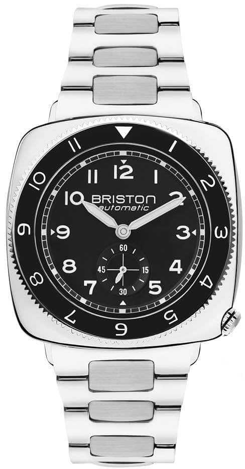 Briston Clubmaster Legend Small Second Steel Black Watch