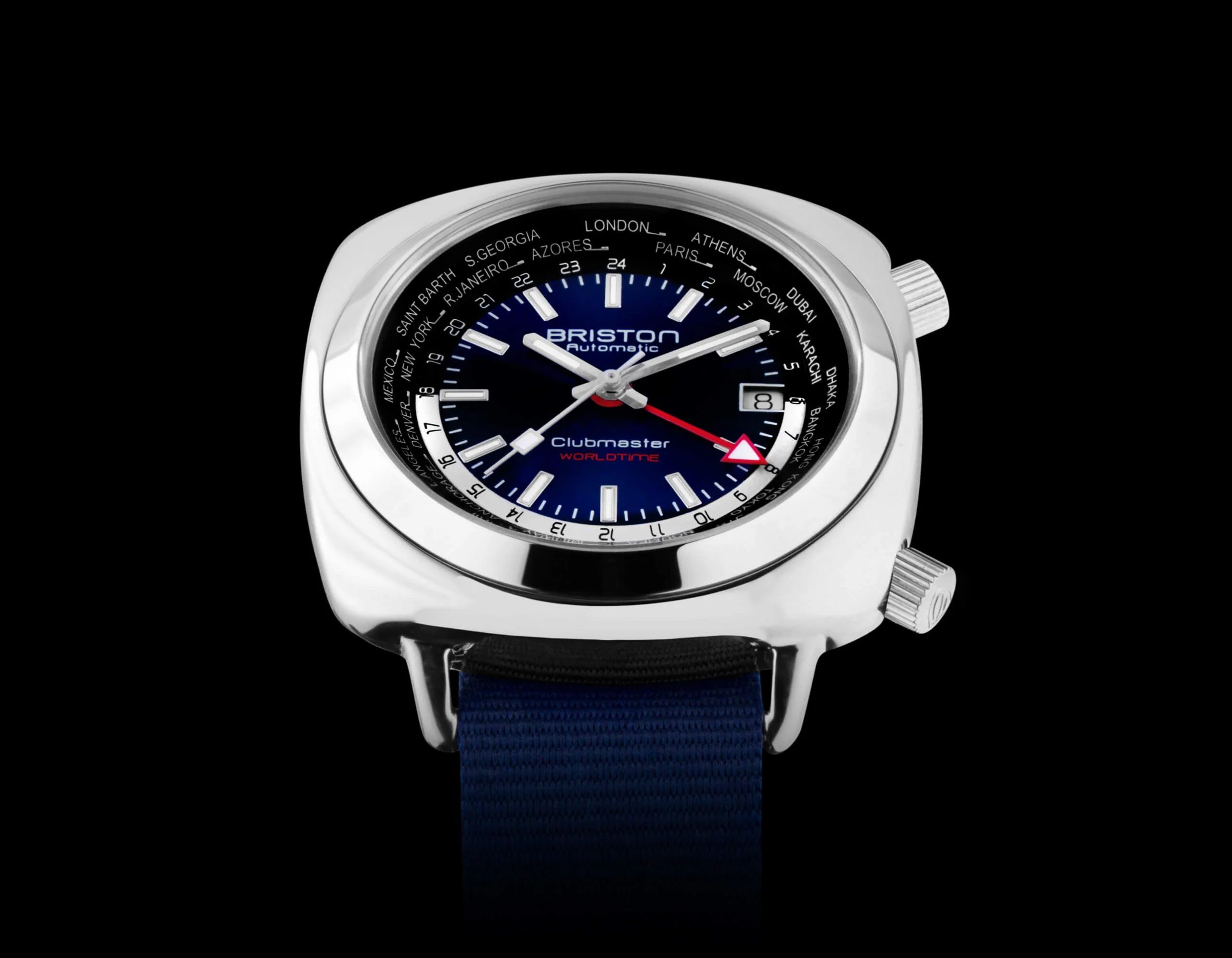 Briston Watch Clubmaster Traveler Worldtime GMT Limited Edition - Image 2