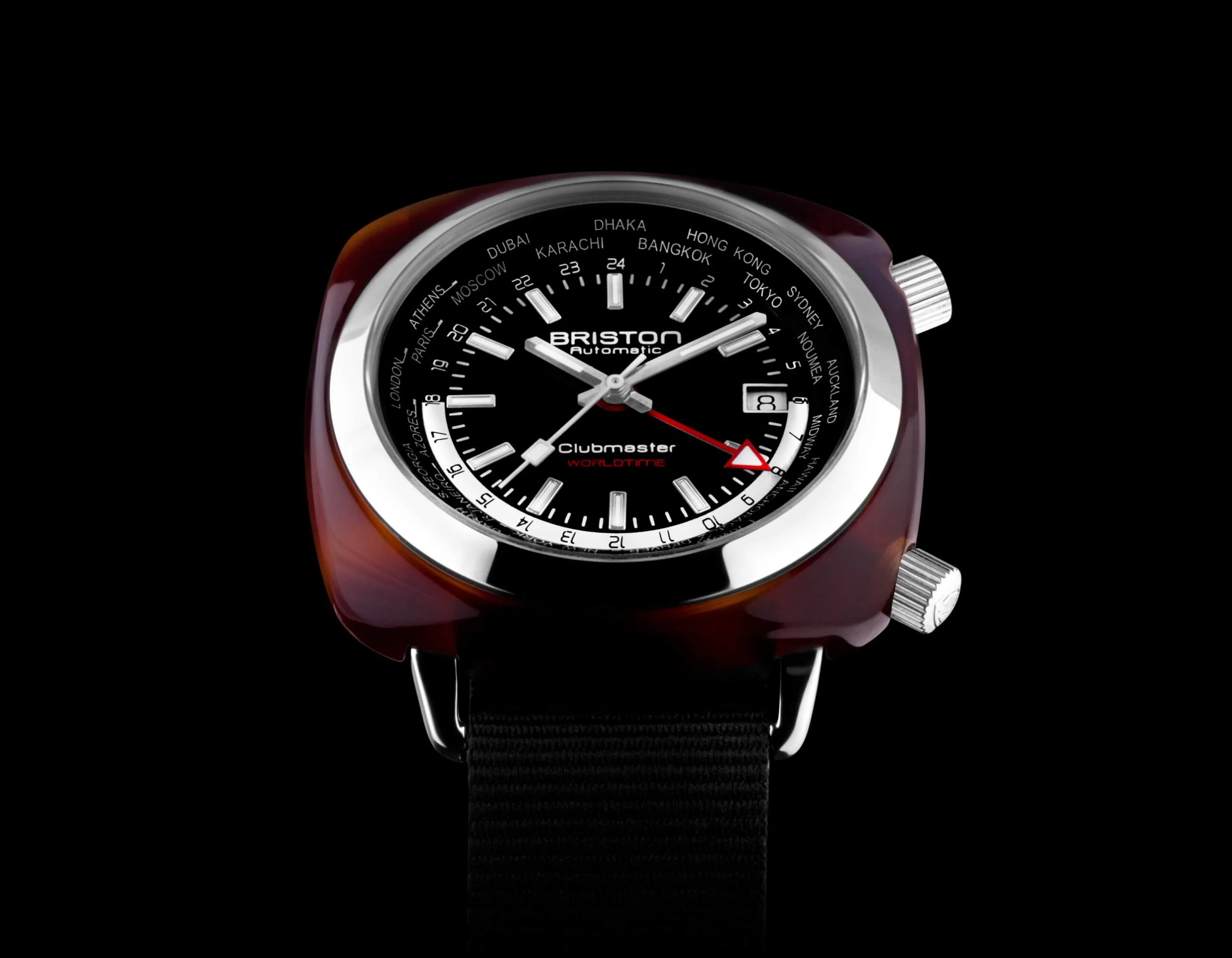 Briston Watch Clubmaster Traveler Worldtime GMT Limited Edition - Image 2