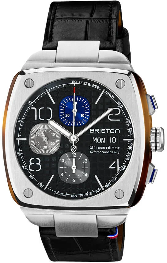 Briston Streamliner Urban 10th Anniversary Black Limited Edition Watch