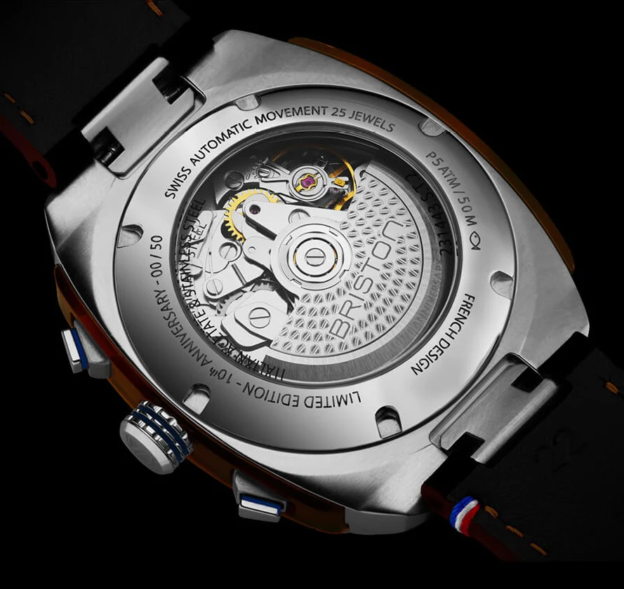 Briston Streamliner Urban 10th Anniversary Black Limited Edition Watch - Image 2