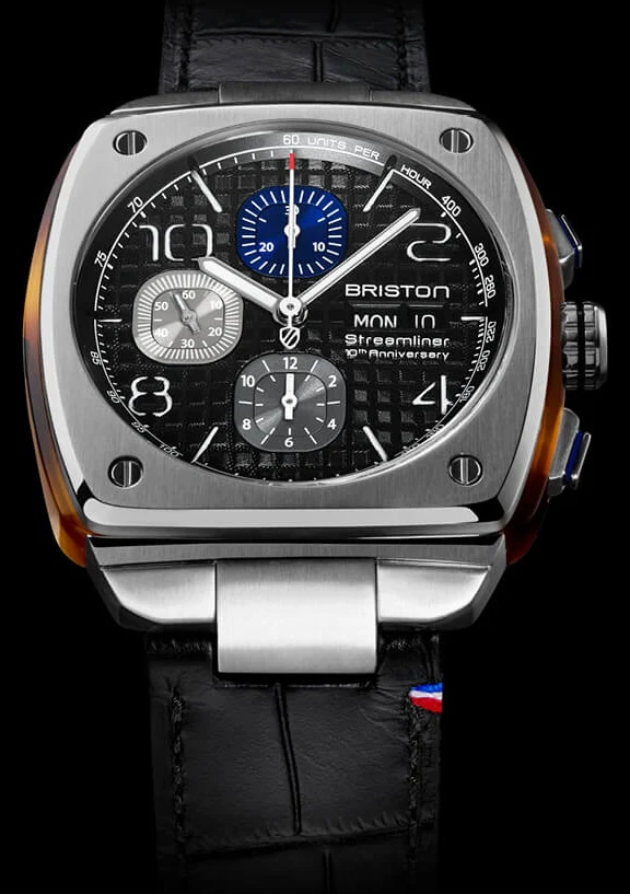 Briston Streamliner Urban 10th Anniversary Black Limited Edition Watch - Image 3