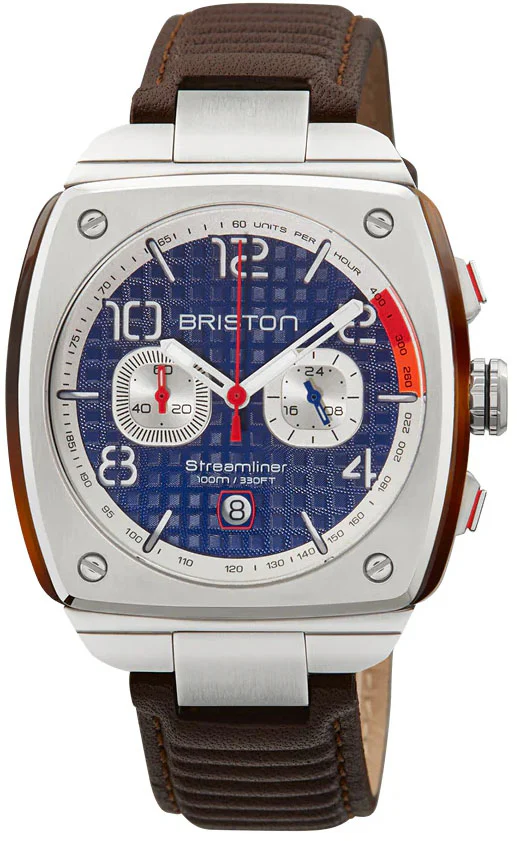 Briston Streamliner Urban Chrono Blue Watch