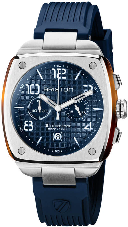 Briston Streamliner Urban Chrono Navy Blue Watch