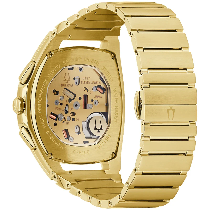 Bulova Watch Curve Chronograph D - Image 2