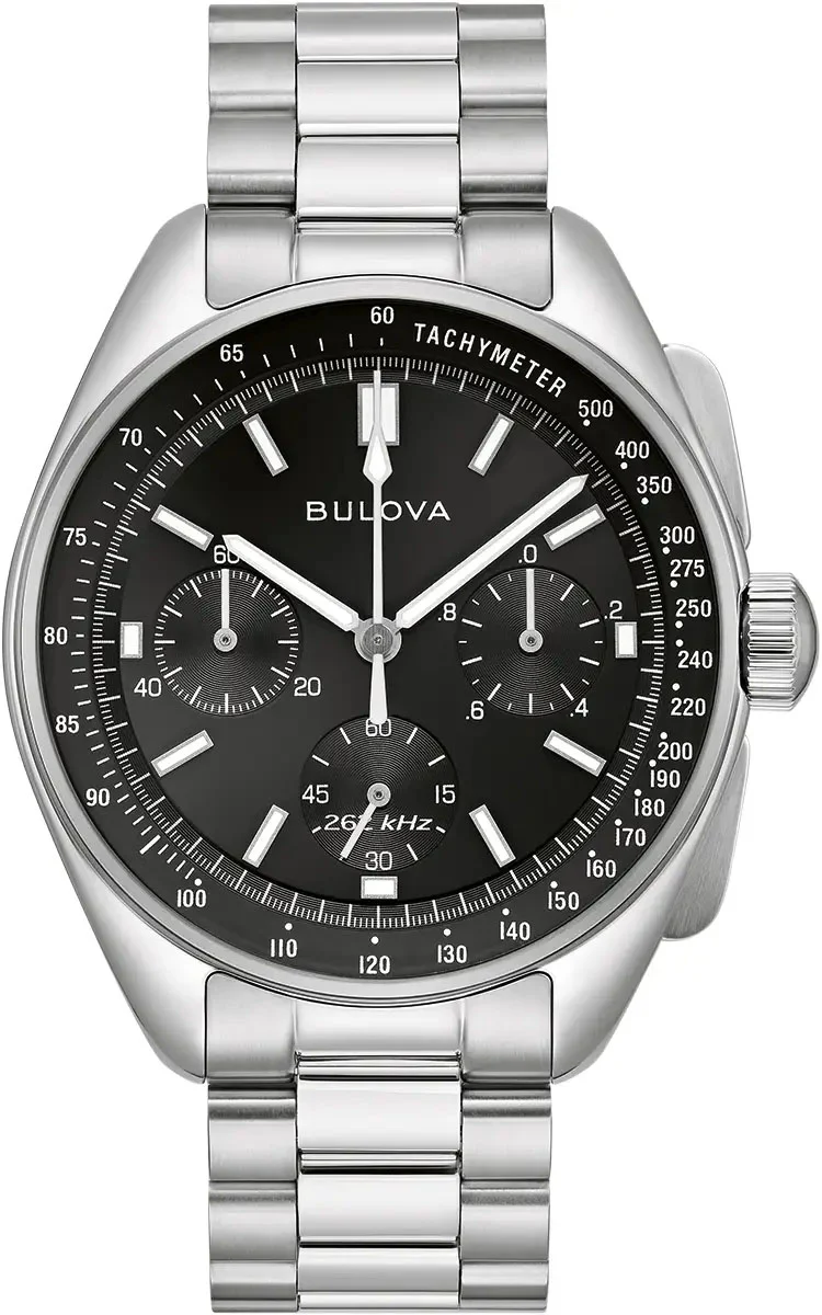 Bulova Lunar Pilot Chronograph Mens Watch - Image 2