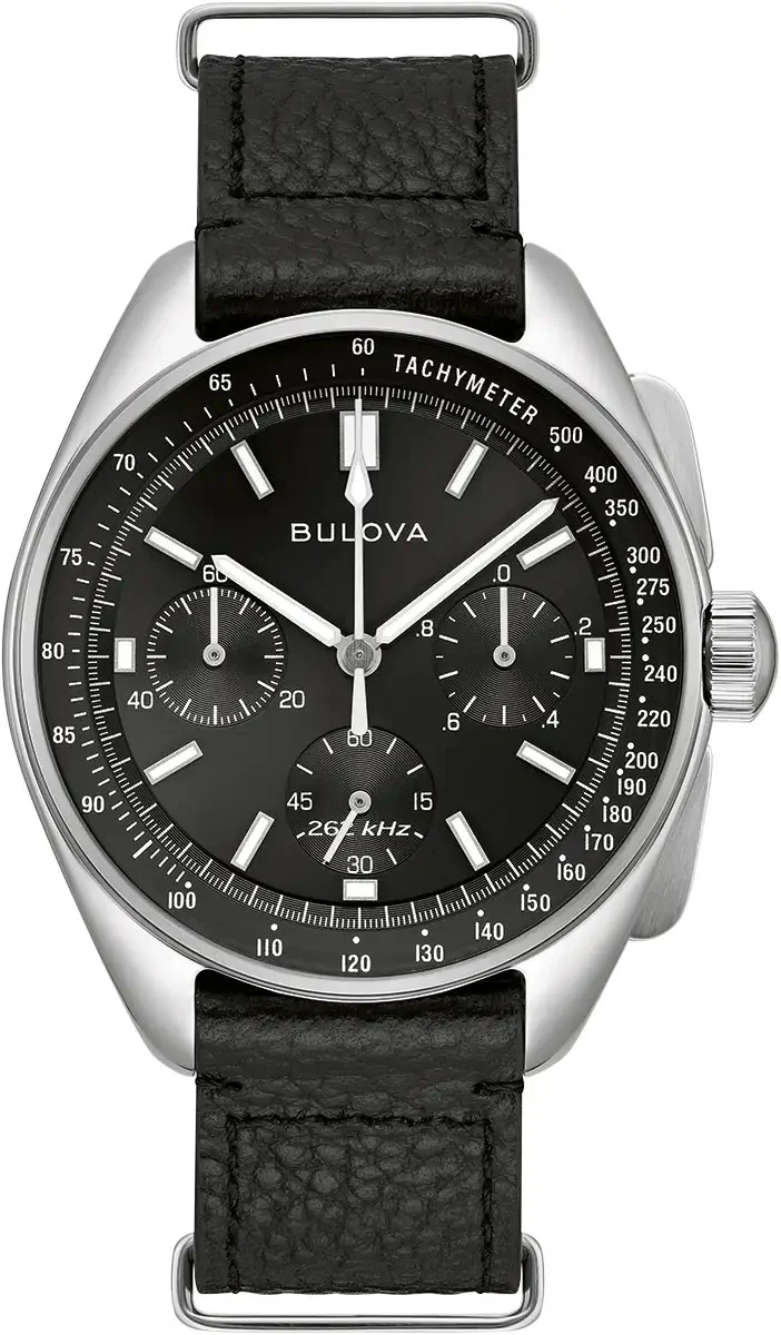 Bulova Lunar Pilot Chronograph Mens Watch - Image 3
