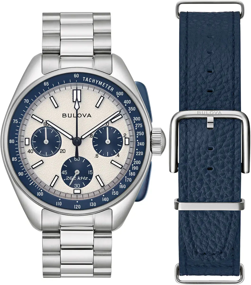 Bulova Lunar Pilot Chronograph Mens Watch