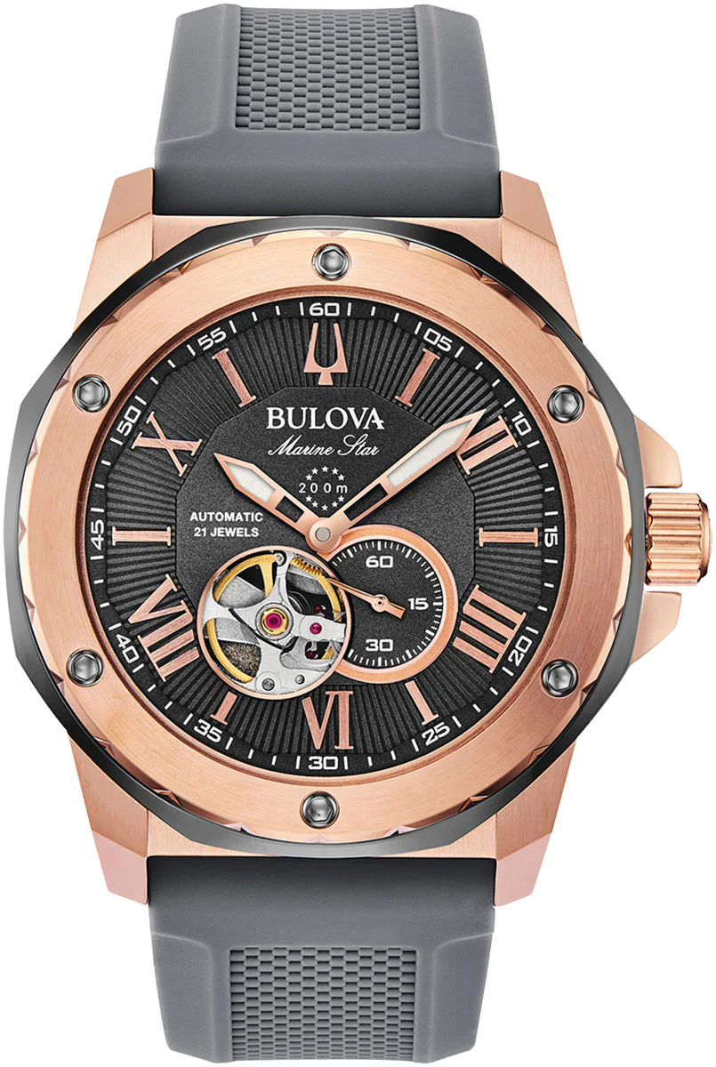 Bulova Watch Marine Star Mens