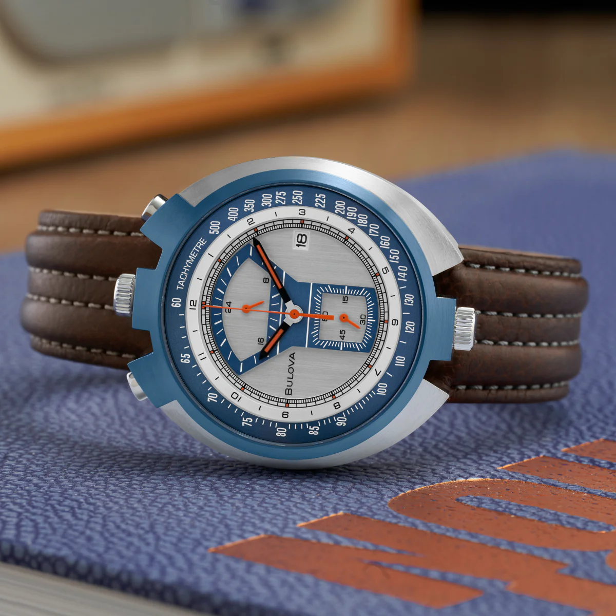 Bulova Parking Meter Chronograph Mens Limited Edition D - Image 5