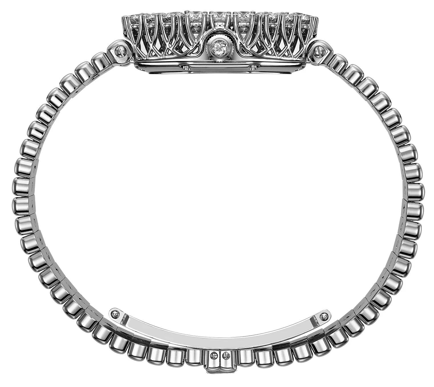 Chopard L'Heure Du Diamant White Gold Watch - Image 3