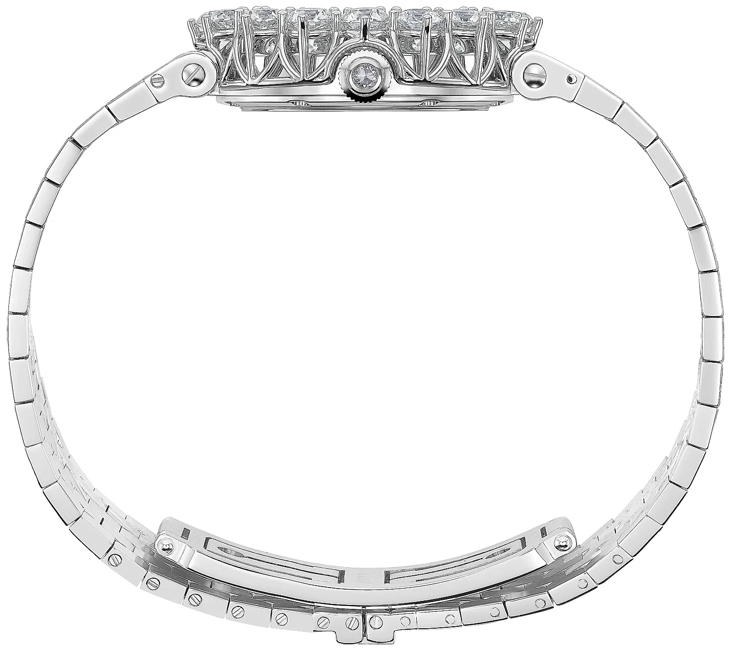 Chopard L'Heure Du Diamant White Gold Watch - Image 3