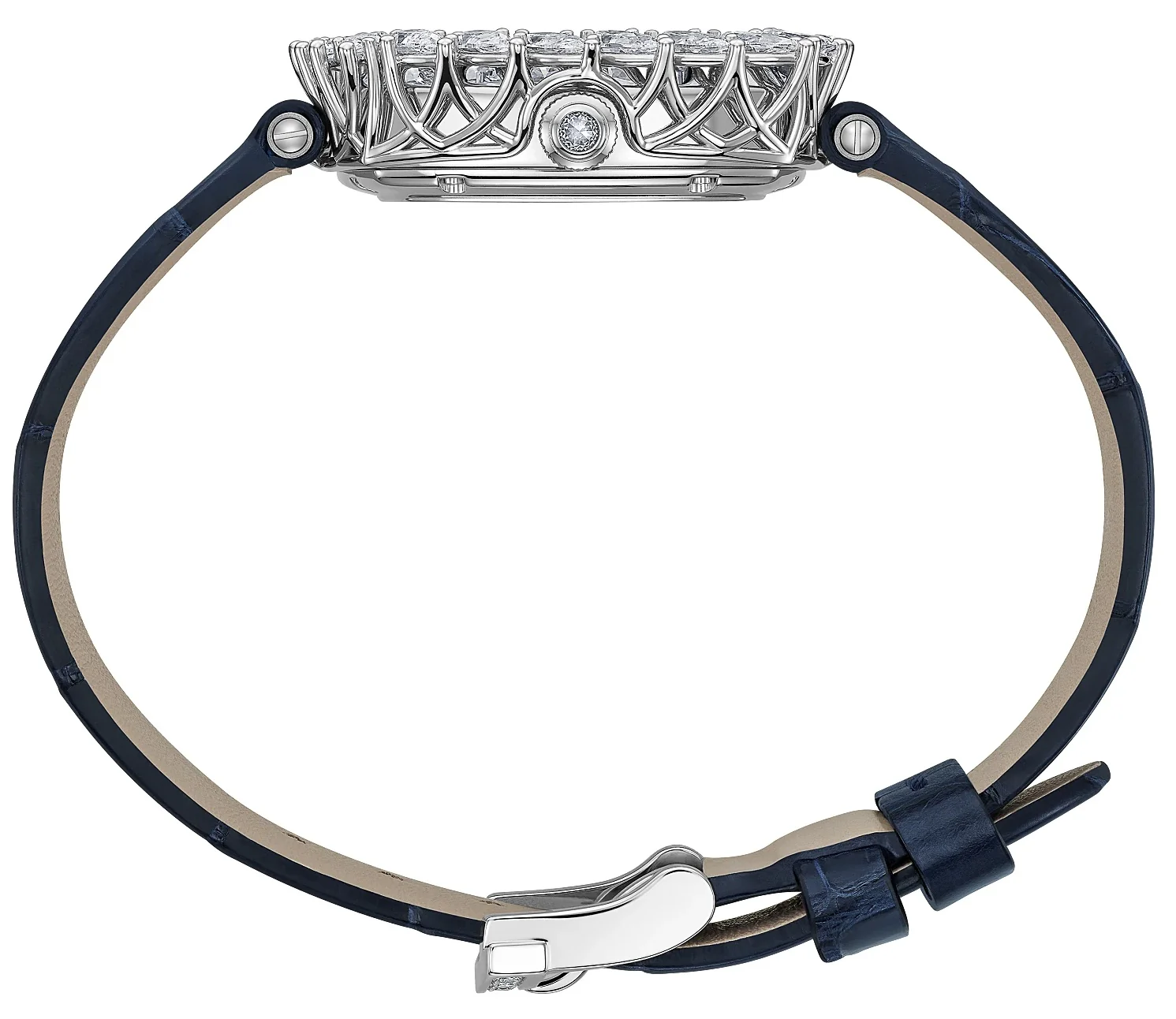 Chopard L'Heure Du Diamant White Gold Watch - Image 3
