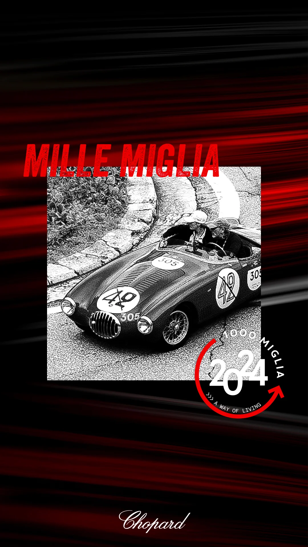 Chopard Mille Miglia Classic Chronograph Watch - Image 5