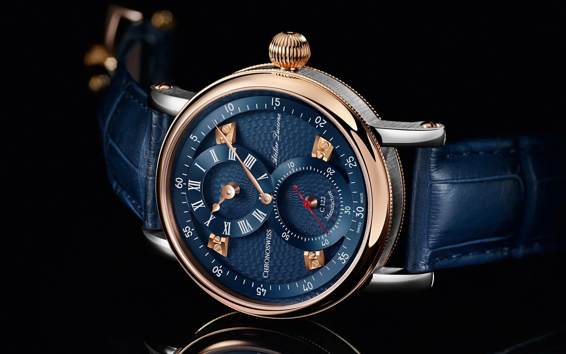 Chronoswiss Watch Flying Regulator Manufacture - Image 3